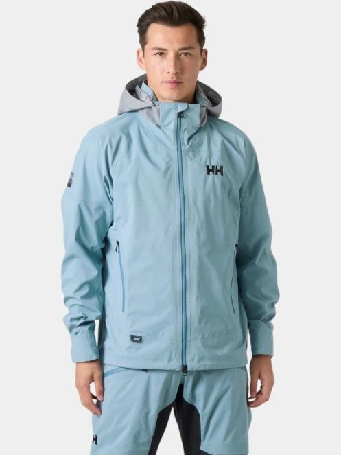Helly Hansen Hp Foil Flyer Jacket férfi vitorlás kabát világoskék színben 2