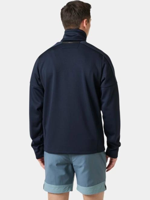 Helly Hansen Hp Fleece Jacket férfi polár pulóver sötétkék színben 3