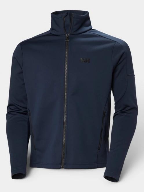 Helly Hansen Hp Fleece Jacket férfi polár pulóver sötétkék színben 7