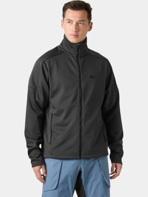 Helly Hansen Hp Fleece Jacket férfi polár pulóver fekete színben 2