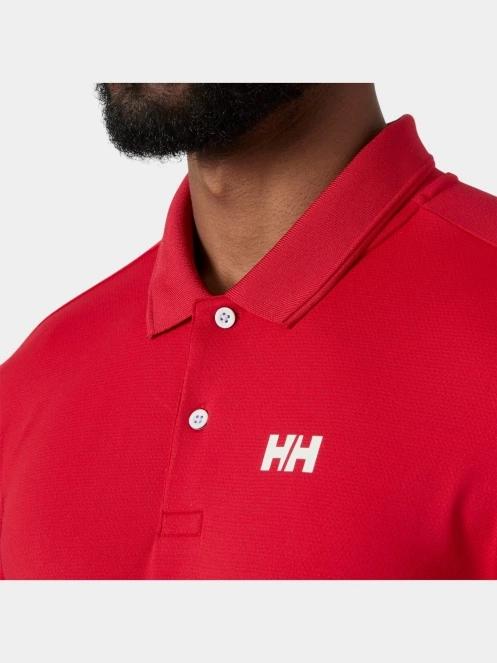 Helly Hansen Hp Salina Polo férfi galléros póló piros színben 5