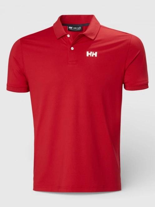 Helly Hansen Hp Salina Polo férfi galléros póló piros színben 6