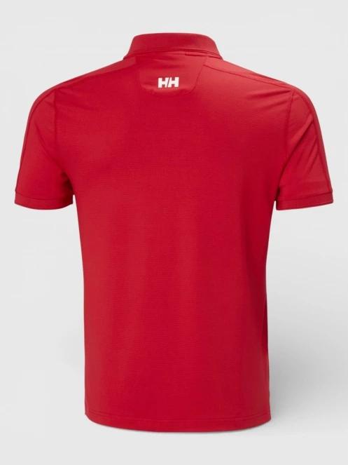 Helly Hansen Hp Salina Polo férfi galléros póló piros színben 7