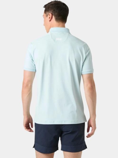 Helly Hansen Hp Salina Polo férfi galléros póló világoskék színben 3