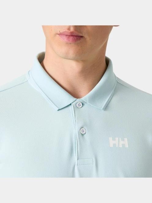 Helly Hansen Hp Salina Polo férfi galléros póló világoskék színben 4
