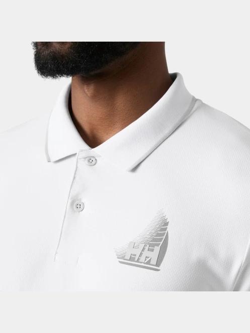 Helly Hansen Hp Figari Polo férfi galléros póló fehér színben 4