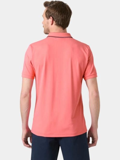 Helly Hansen Hp Figari Polo férfi galléros póló rózsaszín színben 4