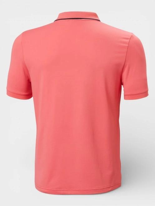 Helly Hansen Hp Figari Polo férfi galléros póló rózsaszín színben 7