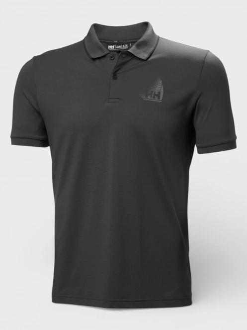 Helly Hansen Hp Figari Polo férfi galléros póló szürke színben 5