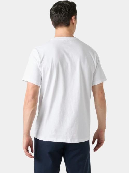 Helly Hansen Crew T-Shirt 2.0 férfi rövid ujjú póló fehér színben 3