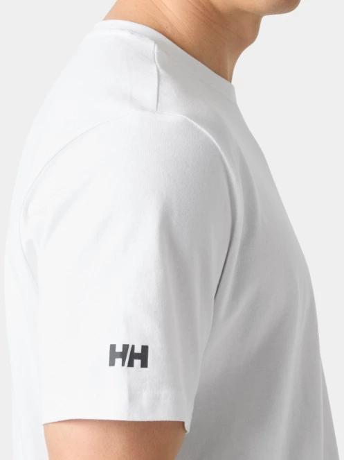 Helly Hansen Crew T-Shirt 2.0 férfi rövid ujjú póló fehér színben 4