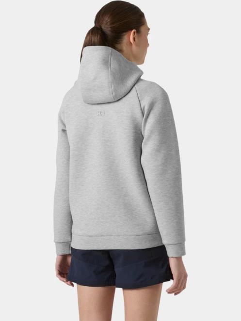 Helly Hansen W Hp Ocean Fz Jacket női kapucnis pulóver szürke színben 3
