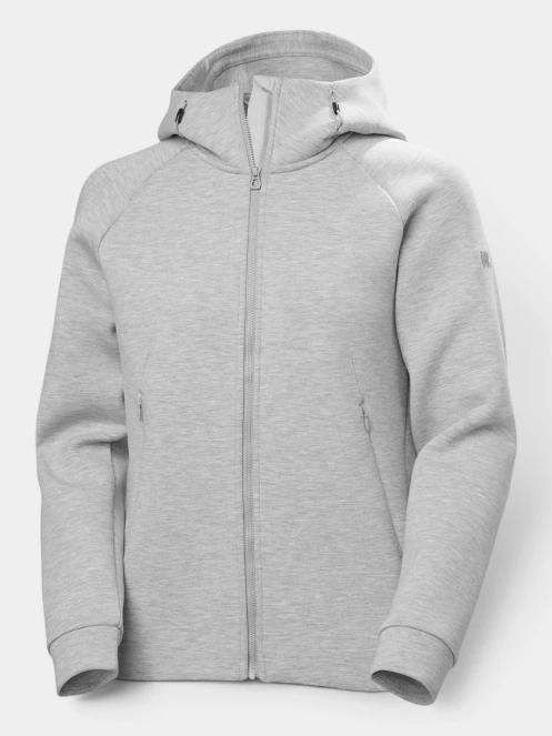 Helly Hansen W Hp Ocean Fz Jacket női kapucnis pulóver szürke színben 6