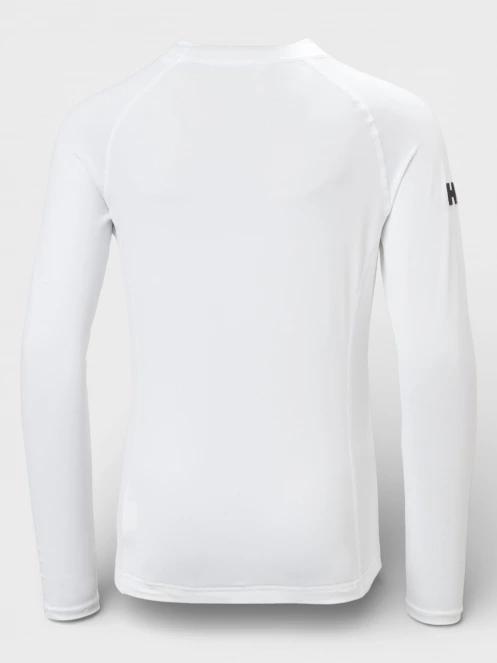 Helly Hansen Jr Waterwear Rashguard hosszú ujjú lycra fehér színben 7