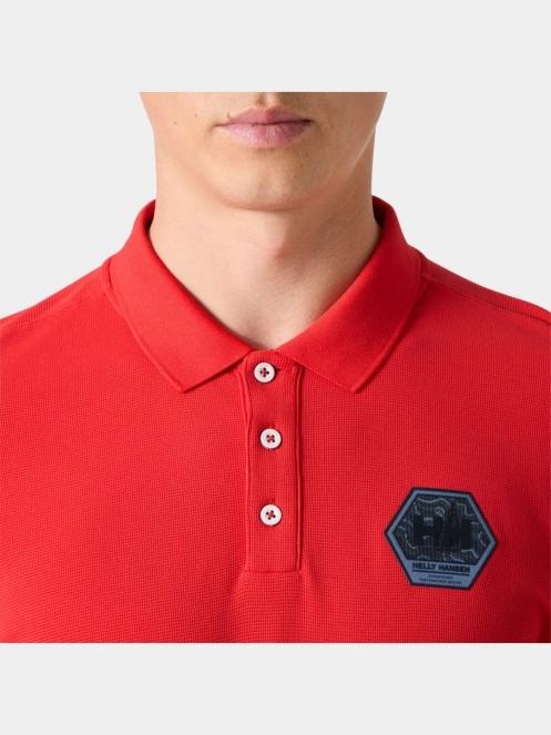 Helly Hansen Hp Race Polo férfi galléros póló piros színben 4