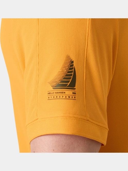 Helly Hansen Hp Race Polo férfi galléros póló narancssárga színben 4