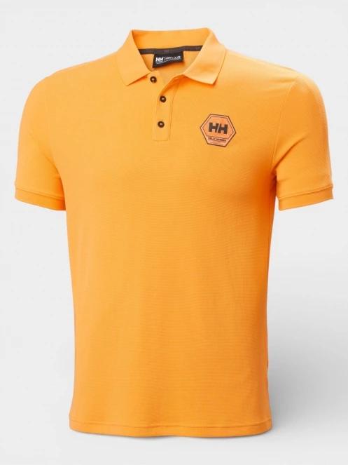 Helly Hansen Hp Race Polo férfi galléros póló narancssárga színben 6