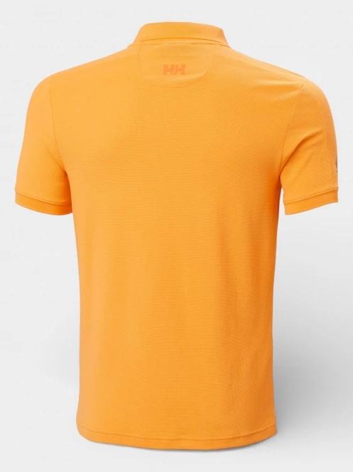Helly Hansen Hp Race Polo férfi galléros póló narancssárga színben 7