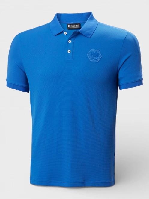 Helly Hansen Hp Race Polo férfi galléros póló kék színben 7