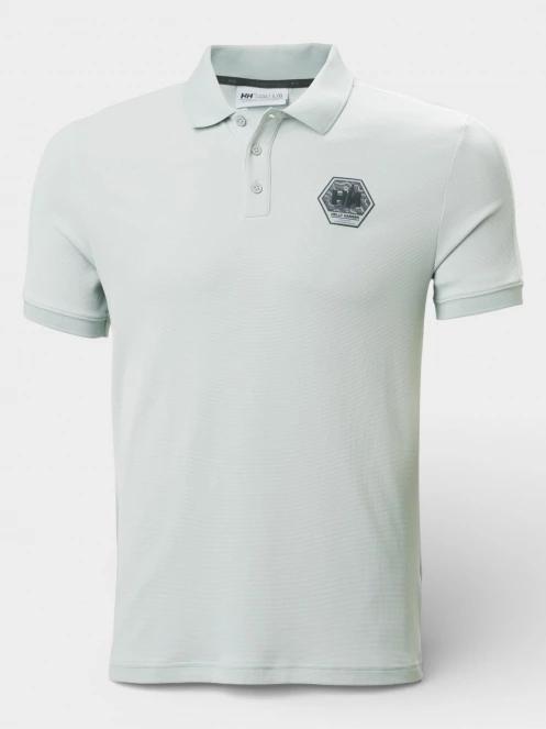 Helly Hansen Hp Race Polo férfi galléros póló szürke színben 6