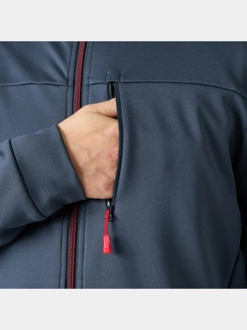 Helly Hansen Crew Fleece Jacket férfi polár pulóver sötétkék színben 4