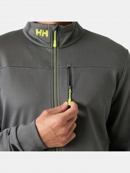 Helly Hansen Crew Fleece Jacket férfi polár pulóver szürke színben 6