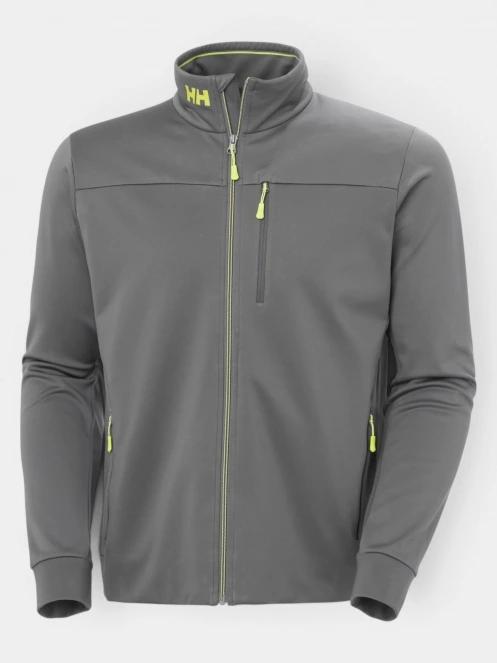 Helly Hansen Crew Fleece Jacket férfi polár pulóver szürke színben 7