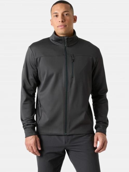 Helly Hansen Crew Fleece Jacket férfi polár pulóver fekete színben 2