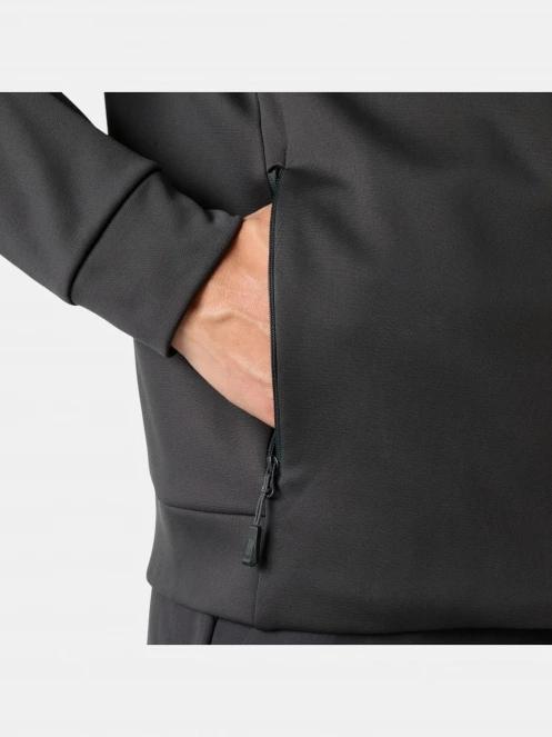 Helly Hansen Crew Fleece Jacket férfi polár pulóver fekete színben 5