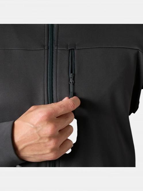 Helly Hansen Crew Fleece Jacket férfi polár pulóver fekete színben 6