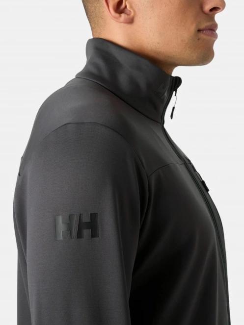 Helly Hansen Crew Fleece Jacket férfi polár pulóver fekete színben 7