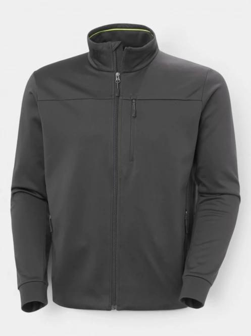 Helly Hansen Crew Fleece Jacket férfi polár pulóver fekete színben 8