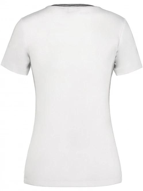 Luhta LUHTA HONKO női rövid ujjú póló fehér színben 5