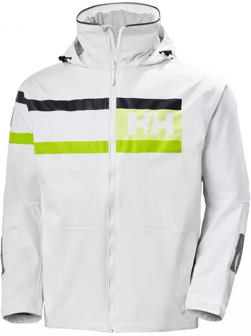 Helly Hansen Salt Power Jacket férfi vitorlás kabát fehér színben 4