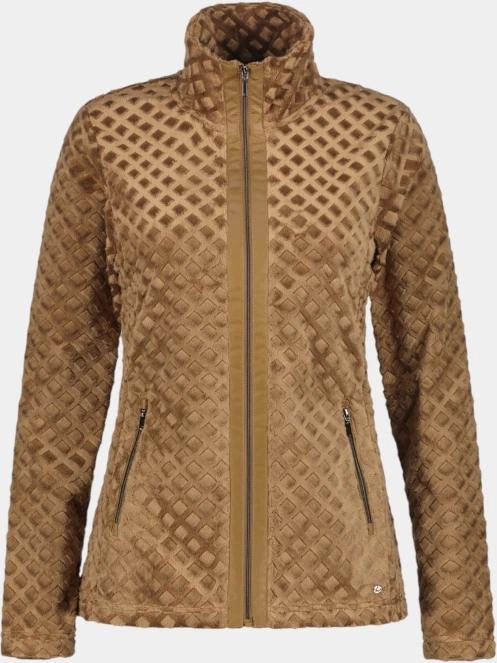 Luhta Luhta Ahmas női polár pulóver barna színben 2