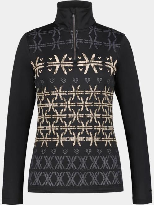 Luhta Luhta Ahjola női aláöltöző felső fekete színben 2