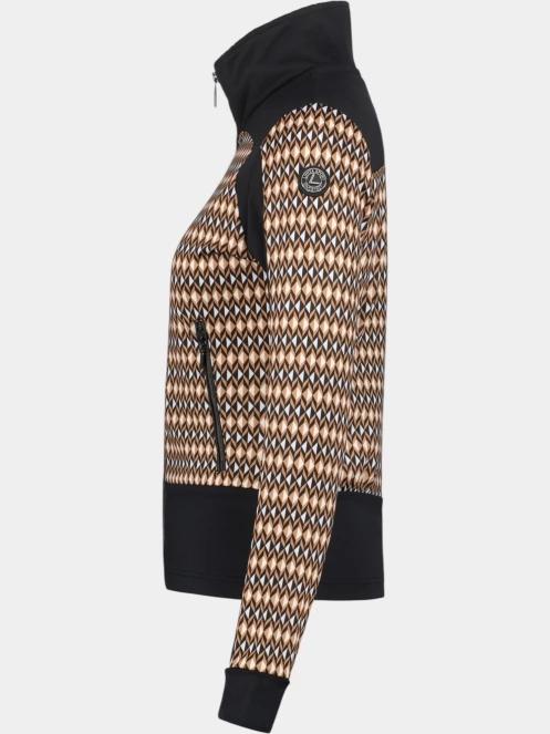 Luhta Luhta Ounastunturi női polár pulóver barna színben 3