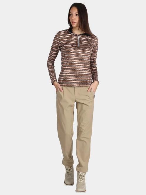 Luhta Luhta Peuratunturi női aláöltöző felső barna színben 5