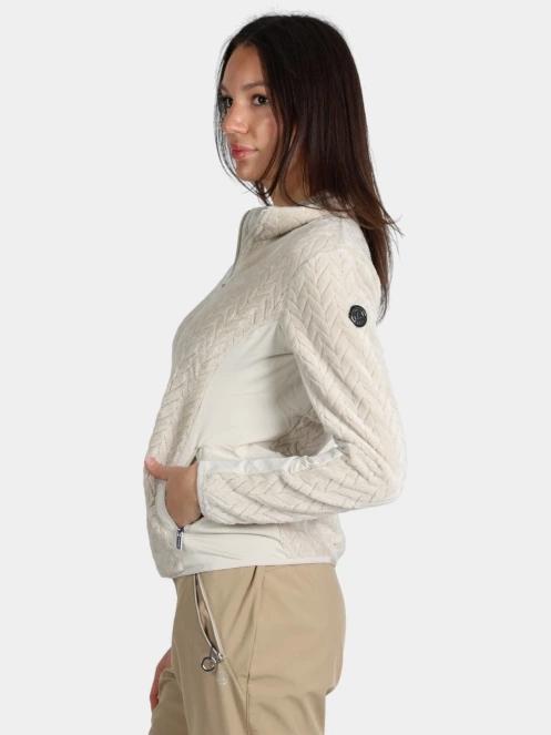 Luhta Luhta Ikaala női polár pulóver homok színben 3