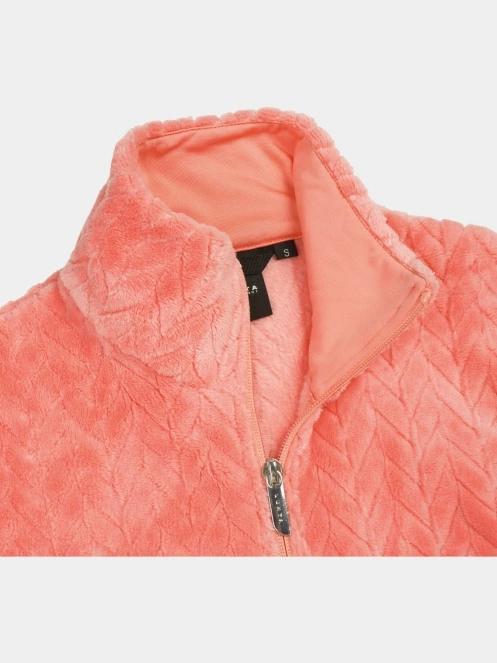 Luhta Luhta Ikaala női polár pulóver rózsaszín színben 5