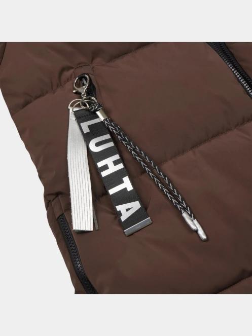Luhta Luhta Eisele női pehelykabát barna színben 8