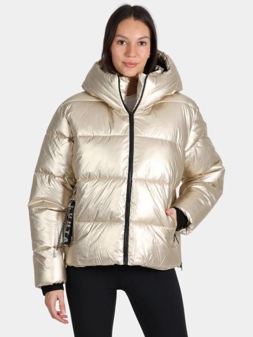 Luhta Luhta Eiseberg női télikabát sárga színben 2