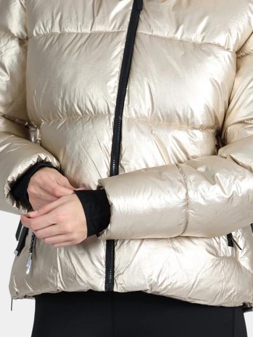 Luhta Luhta Eiseberg női télikabát sárga színben 9