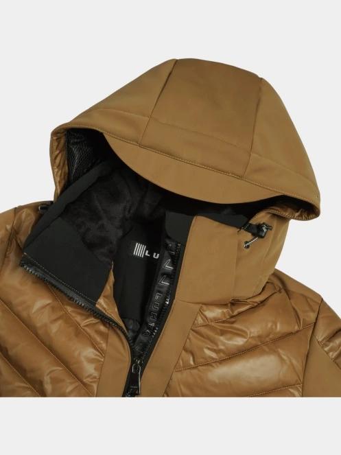 Luhta Luhta Mallatunturit női softshell kabát barna színben 5