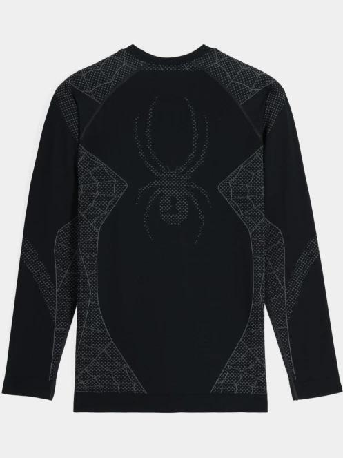 Spyder Momentum Baselayer Top férfi aláöltöző felső fekete színben 6