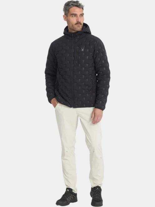 Spyder Zenith Hooded Down Jacket férfi pehelykabát fekete színben 4
