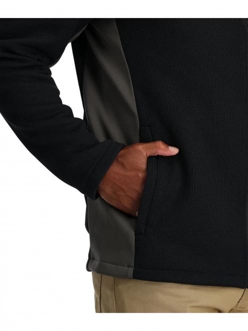 Spyder Bandit Jacket férfi polár pulóver fekete színben 4