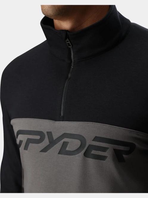 Spyder Speed Fleece 1/2 Zip férfi polár pulóver szürke színben 4