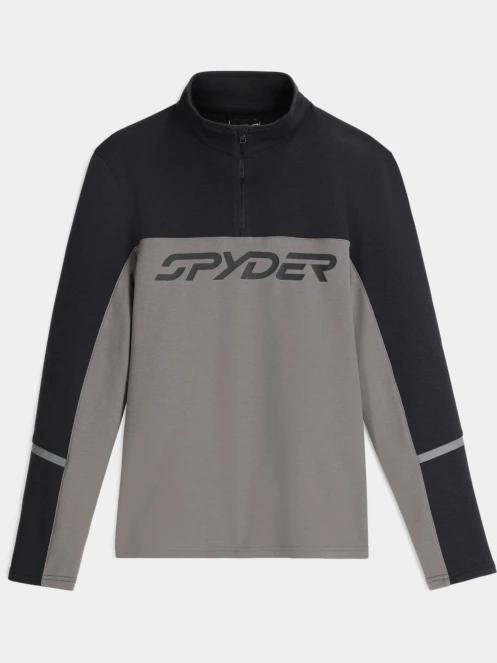 Spyder Speed Fleece 1/2 Zip férfi polár pulóver szürke színben 5