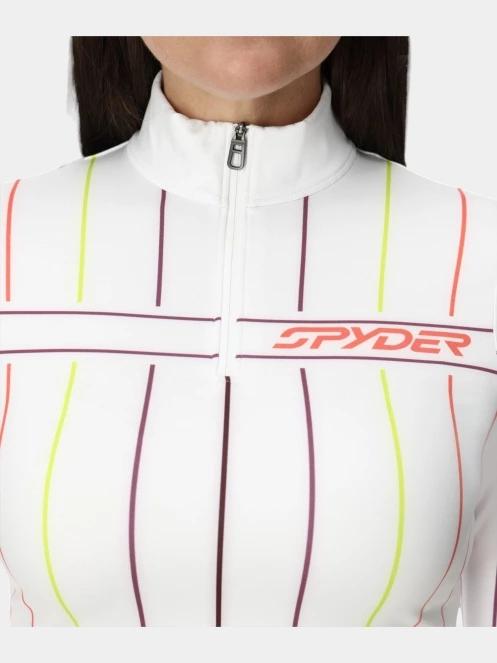 Spyder Vivid 1/2 Zip női aláöltöző felső fehér színben 4